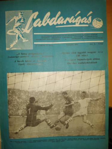 42 db Labdargs tjkoztat magazin egybektve, szrvnyszmok: 1956-tl 1960-ig