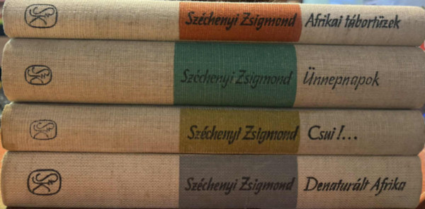 4 db Sz�chenyi Zsigmond m�: Afrikai t�bort�zek + �nnepnapok + Denatur�lt Afrika + Csui!...