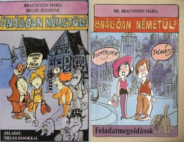 2 db n�met nyelvk�nyv: �n�ll�an n�met�l 2-3.