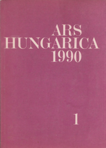 Ars hungarica 1990/1.