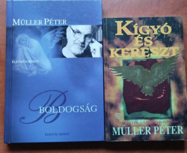 Boldogs�g + K�gy� �s kereszt (2 db)