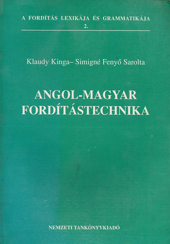 Angol-magyar ford�t�stechnika
