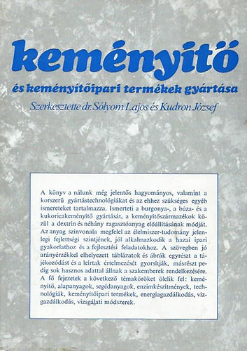 Kem�ny�t� �s kem�ny�t�ipari term�kek gy�rt�sa