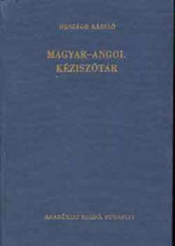 Angol-magyar + Magyar-angol kzisztr