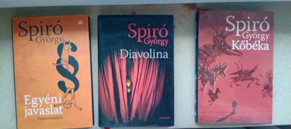 3 db knyv, Egyni javaslat,Diavolina,Kbka