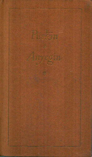 Puskin A.Sz. Puskin - Jevgenyij Anyegin (1963)