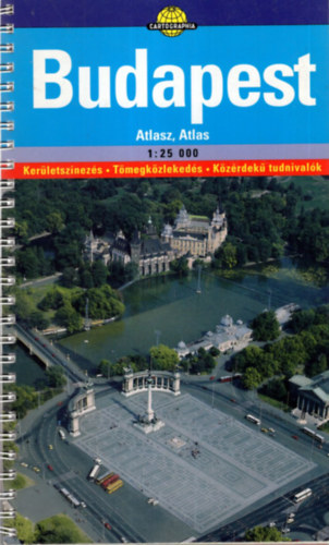 Budapest atlasz 1: 25 000