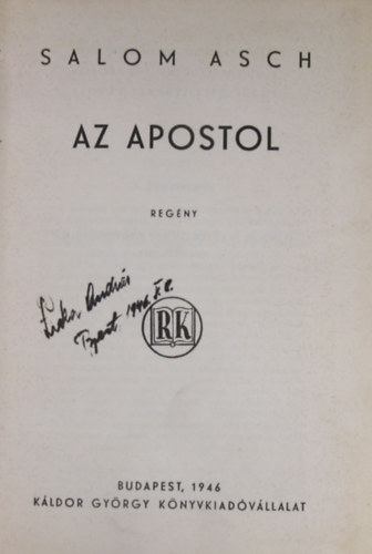 Az apostol