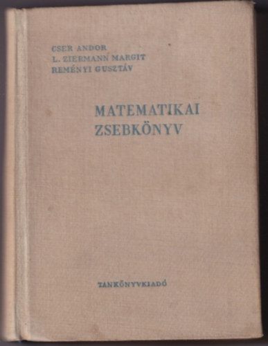 Matematikai zsebk�nyv