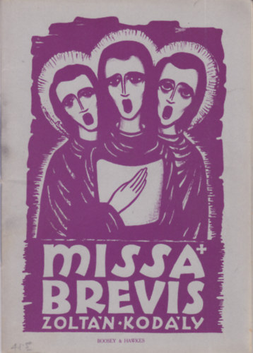 Missa Brevis for mixed chorus and organ or orchestra