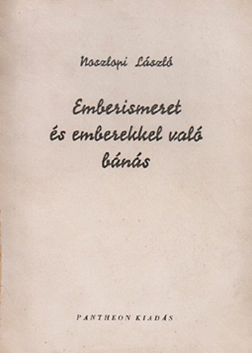 Emberismeret s emberekkel val bns