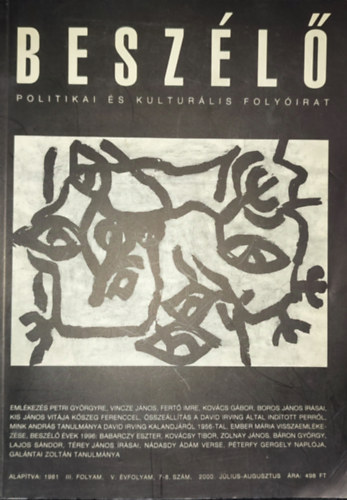 Kiss Ilona (f�szerk.) - Besz�l�-Politikai �s kultur�lis foly�irat-2000. j�lius-augusztus