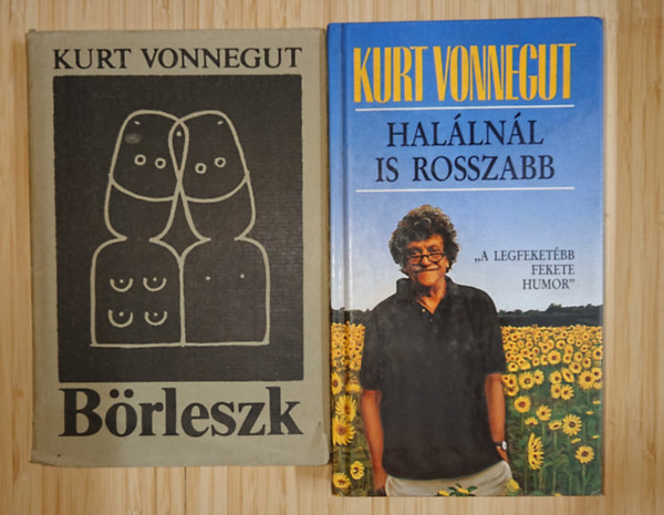 Kurt Vonnegut - 2 k�tet Kurt Vonnegutt�l: B�rleszk, Hal�ln�l is rosszabb