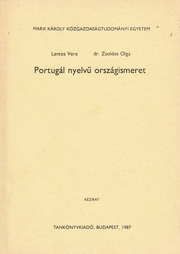 Portugl nyelv orszgismeret (Kzirat)