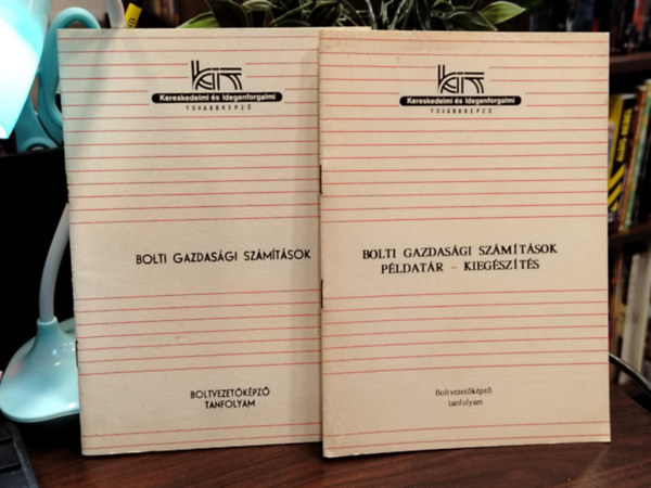 Bolti gazdas�gi sz�m�t�sok + Bolti gazdas�gi sz�m�t�sok p�ldat�r - kieg�sz�t�s