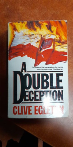 Clive Egleton - A Double Deception by Clive Egleton (1992, Hardcover) A Double Deception