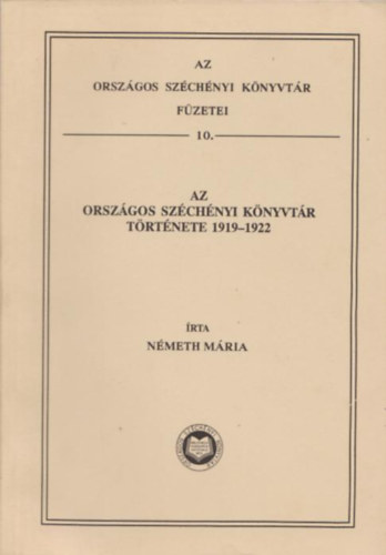 Az Orszgos Szchnyi Knyvtr trtnete, 1919-1922