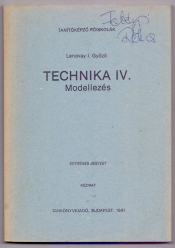 Technika IV. Modellezs (2. kiads)