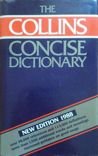 The Collins Concise Dictionary of the English Language