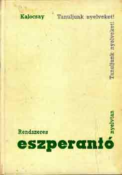 Rendszeres eszperant nyelvtan