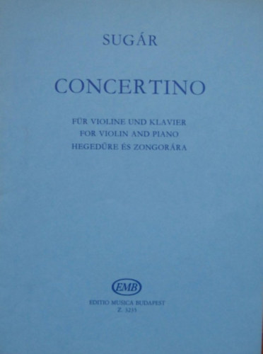 Concertino hegedre s zongorra