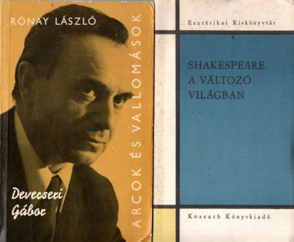 4 db irodalomtrtnet ( egytt ) 1. Shakespeare a vltoz vilgban, 2. Devecseri Gbor - Arcok s vallomsok, 3. Irodalmi arckpek - Toldy Ferenc, 4. A mindensggel mrd magad! - Tanulmnyok Jzsef Attilrl