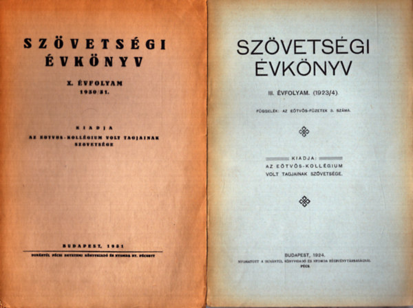 5 db Szvetsgi vknyv