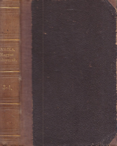 A magyar k�nyurak III-IV. (egybek�tve) - 1.kiad�s