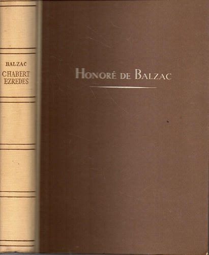 Honor de Balzac - Chabert ezredes s ms elbeszlsek