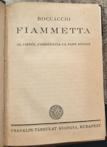 Fiammetta