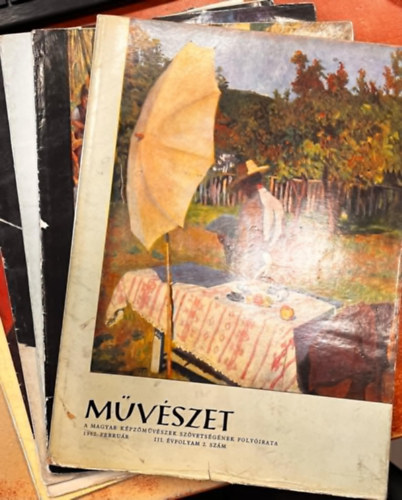 Aradi Nra  (szerk.) - Mvszet. - A magyar kpzmvszek szvetsgnek folyirata - 1962, februr, mrcius, mjus, jnius, jlius, augusztus