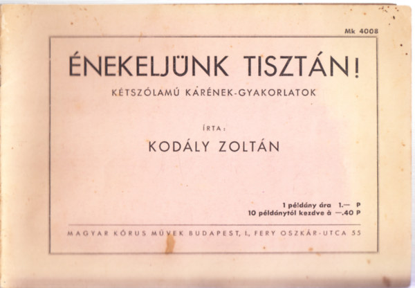 nekeljnk tisztn (ktszlam karnek-gyakorlatok)