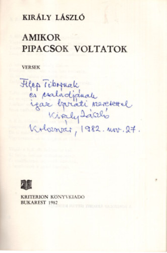 Amikor pipacsok voltatok - Versek -  Dediklt