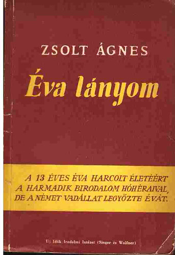 Zsolt �gnes - �va l�nyom