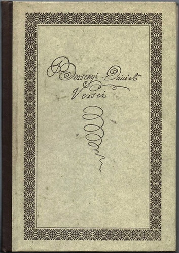 Berzsenyi D�niel versei (Mer�nyi Oszk�r tanulm�ny�val)