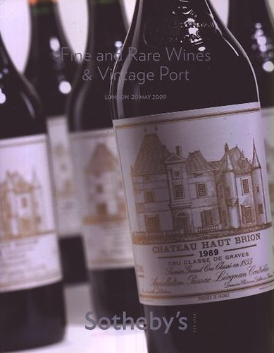 Sotheby's: Fine and Rare Wines & Vintage Port (London 20 may 2009)