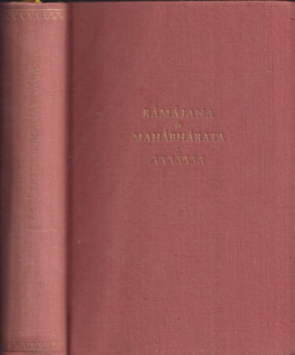 R�m�jana �s Mah�bh�rata