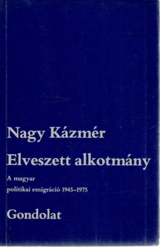 Elveszett alkotmny