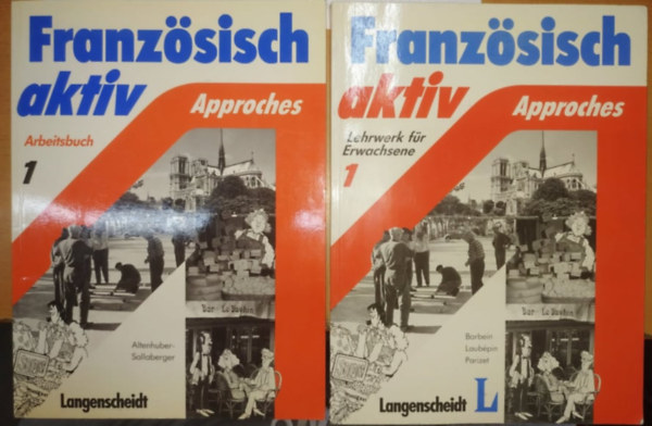 Franzsisch aktiv Approches: Arbeitsbuch 1 + Lehrwerk fr Erwachsene 1 (2 ktet)