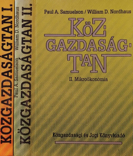Kzgazdasgtan I-II. Alapfogalmak s makrokonmia - Mikrokonmia