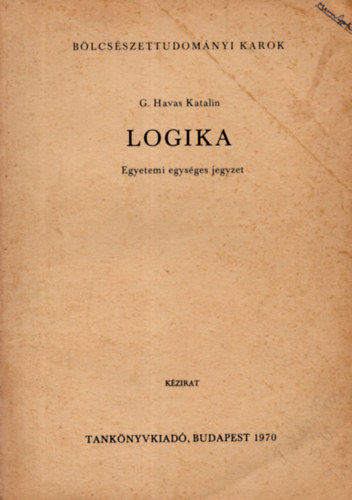 G. Havas Katalin - Logika