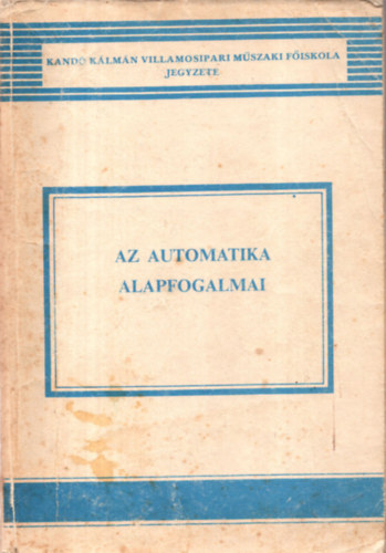 Az automatika alapfogalmai
