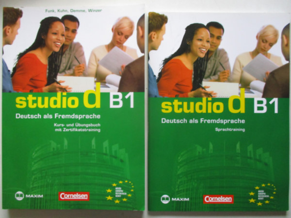 Studio D B1 Kurs-Und bungsbuch + Studio D B1 Sprachtraining (CD mellkletel)