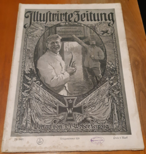 Illustrirte Zeitung : Leipzig, Berlin, Wien, Budapest, New York. Nr. 3837. 148. Band. 11. Januar 1917. Kriegsnummer 128
