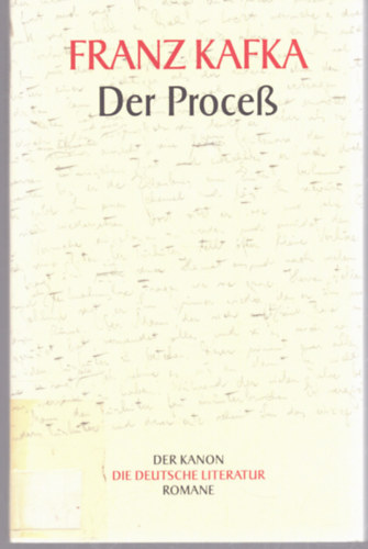 Franz Kafka - Der Proce