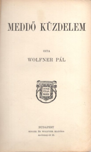 Medd kzdelem - Egyetemes Regnytr IV. 5-6.