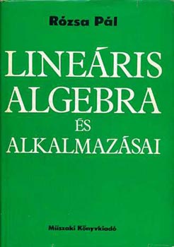 Lineris algebra s alkalmazsai