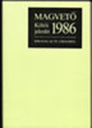 K�lt�i jelenl�t 1986