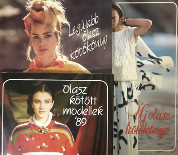 j olasz ktknyv + Legjabb olasz ktknyv + Olasz kttt modellek '89 (3 ktet)