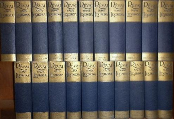 Révai Nagy Lexikona I-XXI. (1-21.)- Hasonmás kiadás!